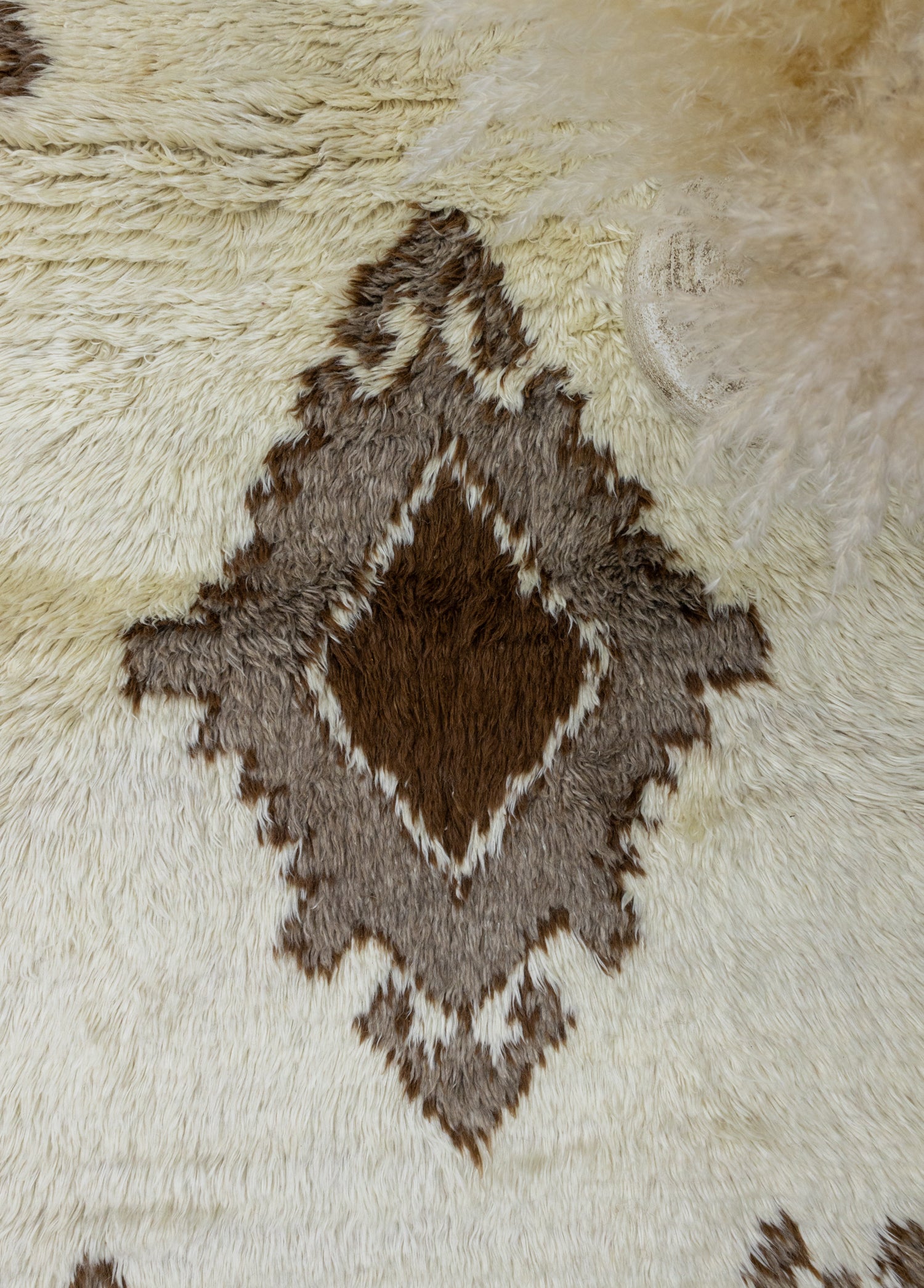 Diant Rustik Tarz El Dokuma Shaggy Halı 131x170 cm
