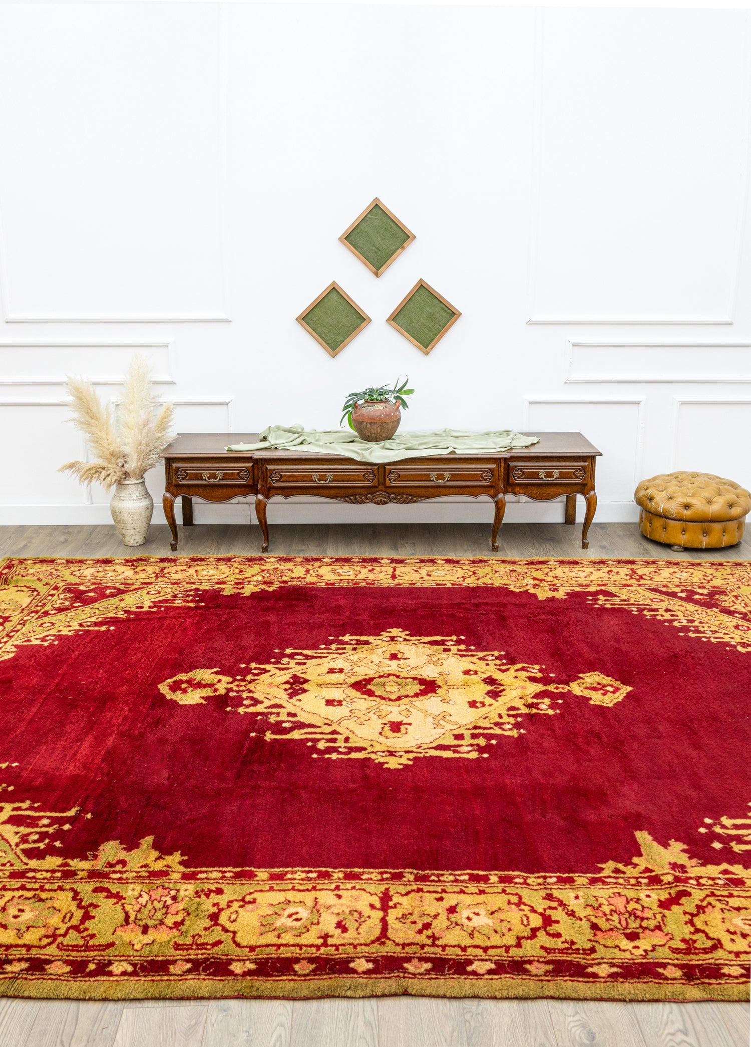 Hazar El Dokuma Antika Saray Halısı 312x403 cm