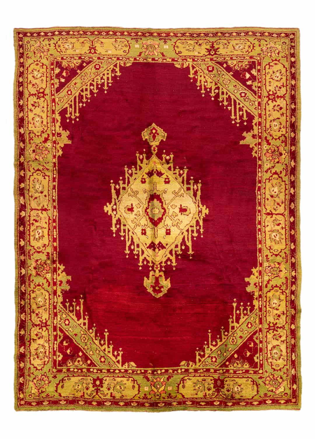 Hazar El Dokuma Antika Saray Halısı 312x403 cm