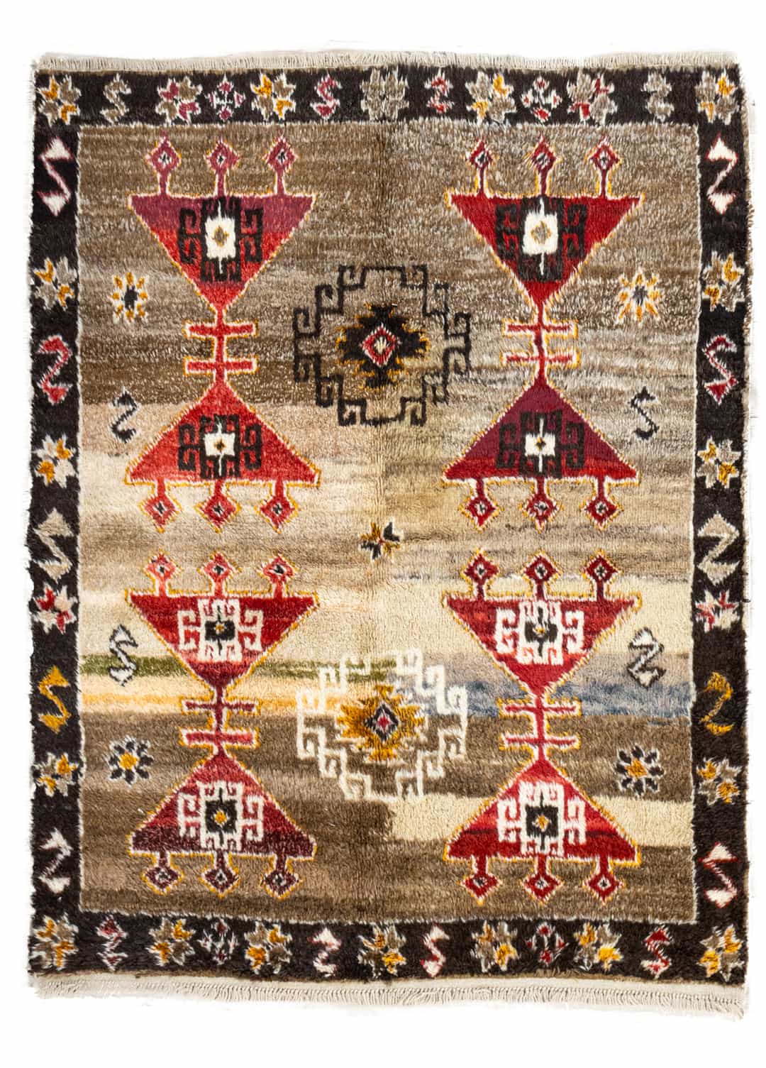 Tapio Abrajlı El Dokuma Tülü Halı 151x183 cm