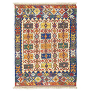 Rhea Hotamış El Dokuma Yün Kilim 140x187 cm