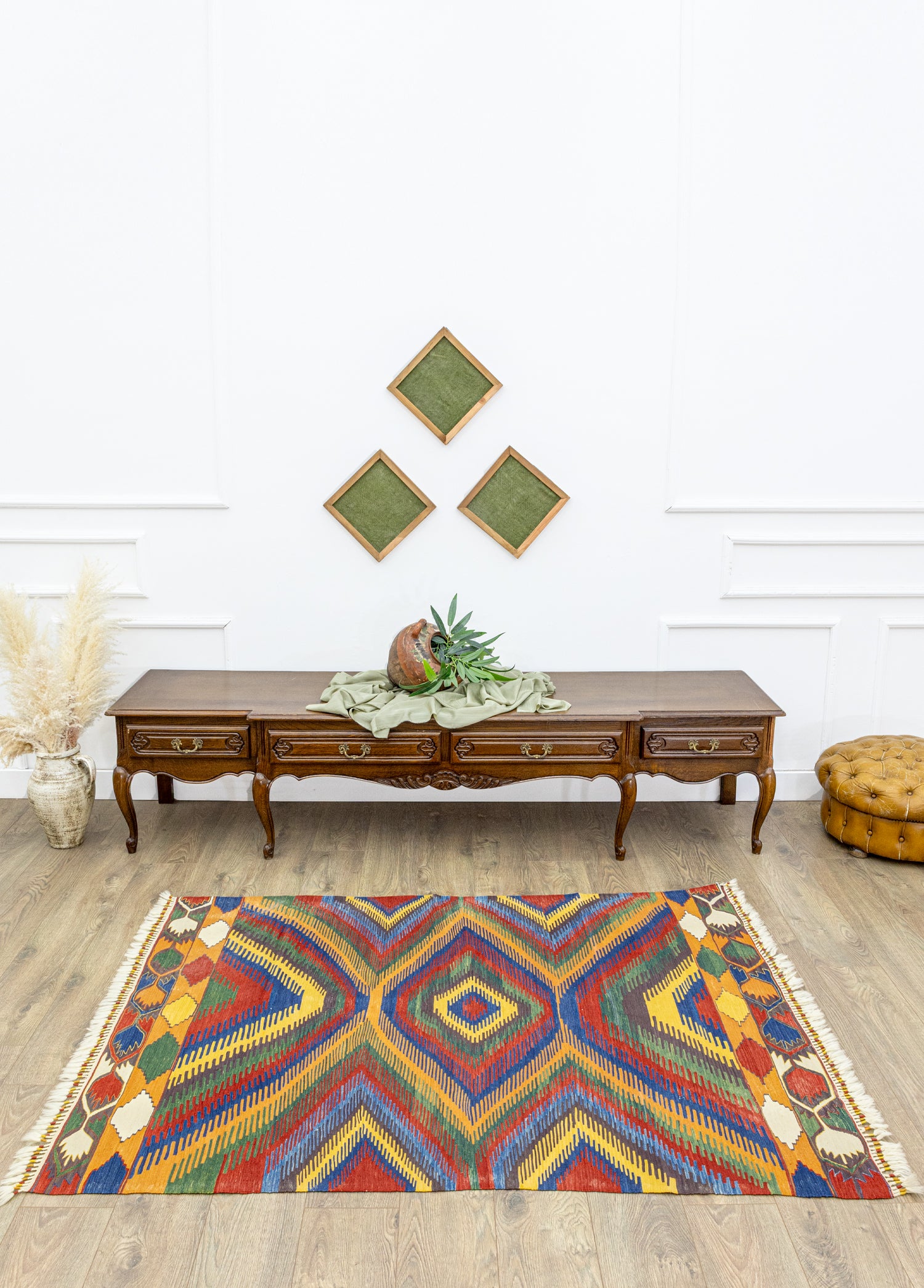 Judos Geometrik Tasarımlı Kilim 130x177 cm