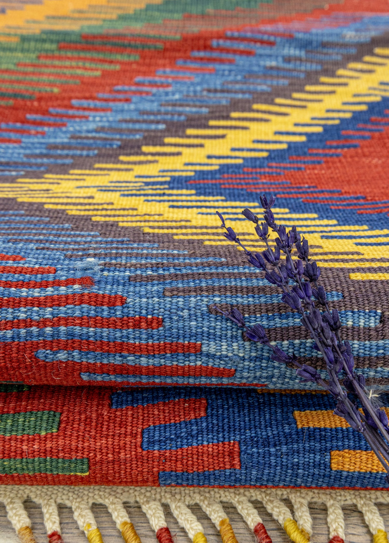 Judos Geometrik Tasarımlı Kilim 130x177 cm