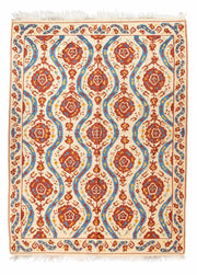 Klair Özbek Desenli El Dokuma Yün Kilim 170x224 cm