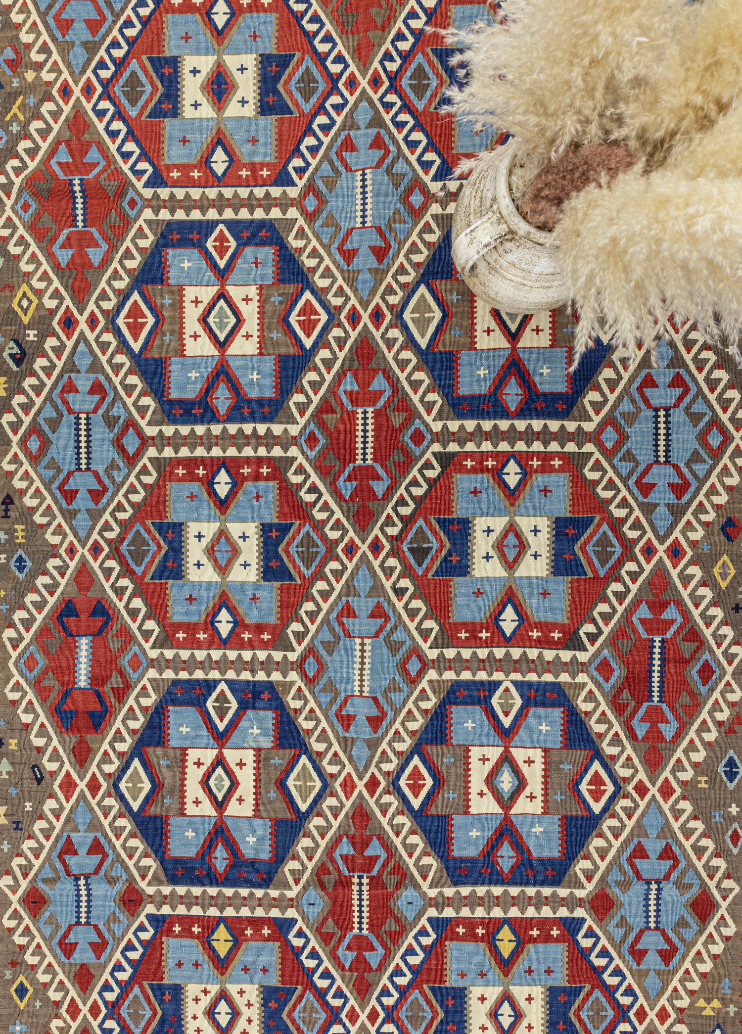 Gordion El Dokuma Kars Kilimi 163x231 cm