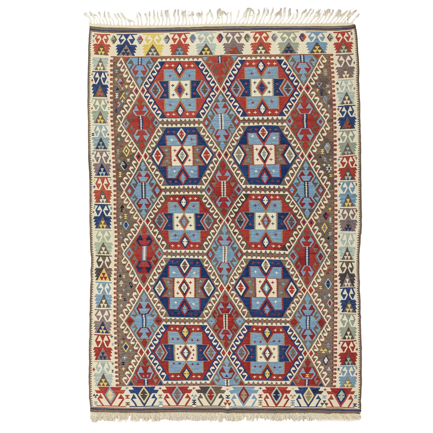 Gordion El Dokuma Kars Kilimi 163x231 cm