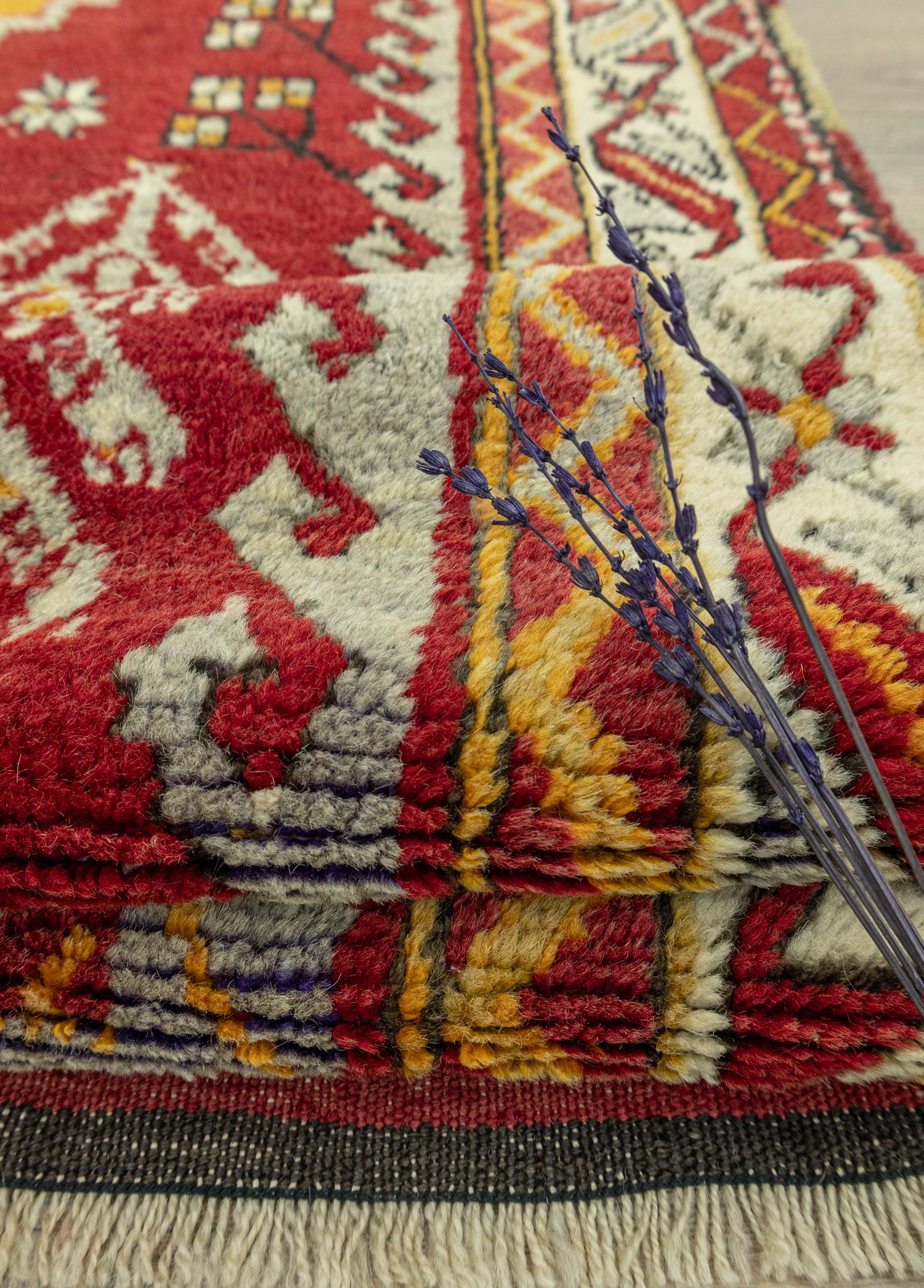 Salin Geometrik Tasarımlı Dazkırı Halı 153x284 cm