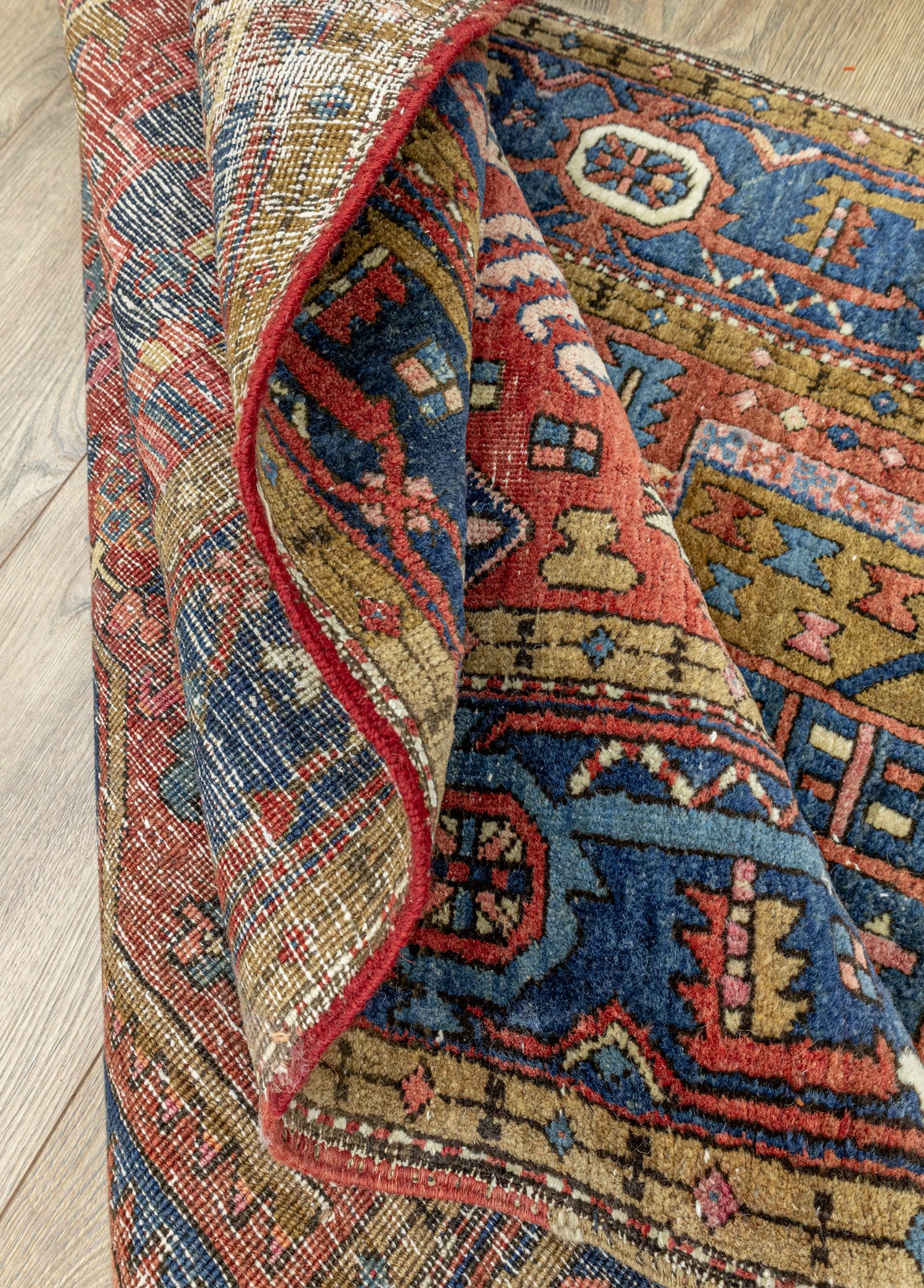 Cilo Etnik Desenli El Dokuma İran Yolluk 105x405 cm
