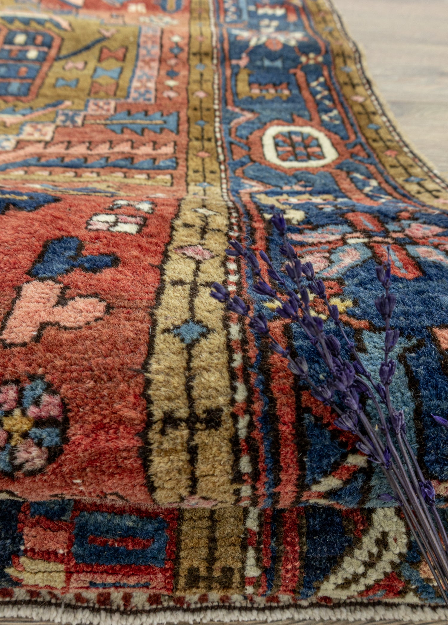 Cilo Etnik Desenli El Dokuma İran Yolluk 105x405 cm