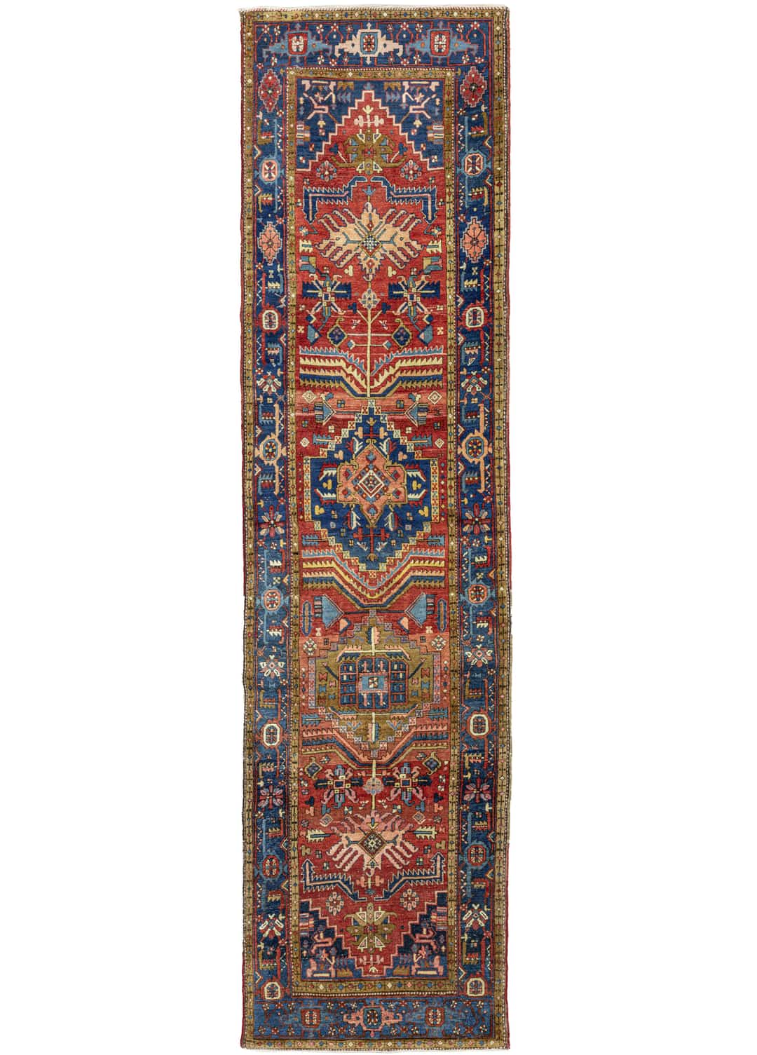 Cilo Etnik Desenli El Dokuma İran Yolluk 105x405 cm