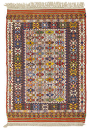 Tove Colorful Wool Nuzumla Kilim 109x152 cm