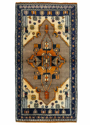 Delvan Rustik El Dokuma Yün Halı 115x224 cm