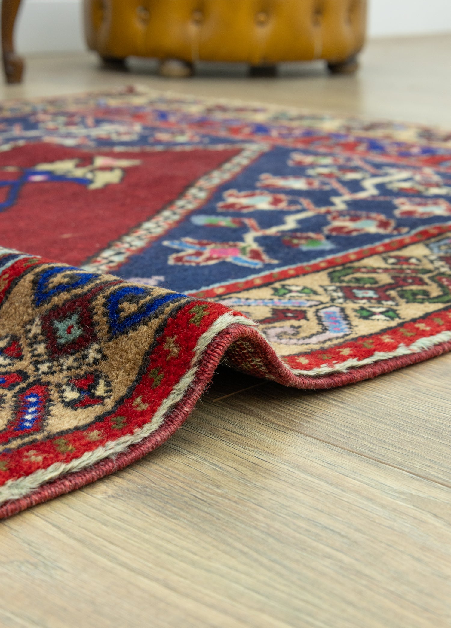 Yahyalı El Dokuma Yün Halı 103x223 cm