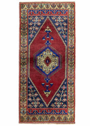 Yahyalı El Dokuma Yün Halı 103x223 cm