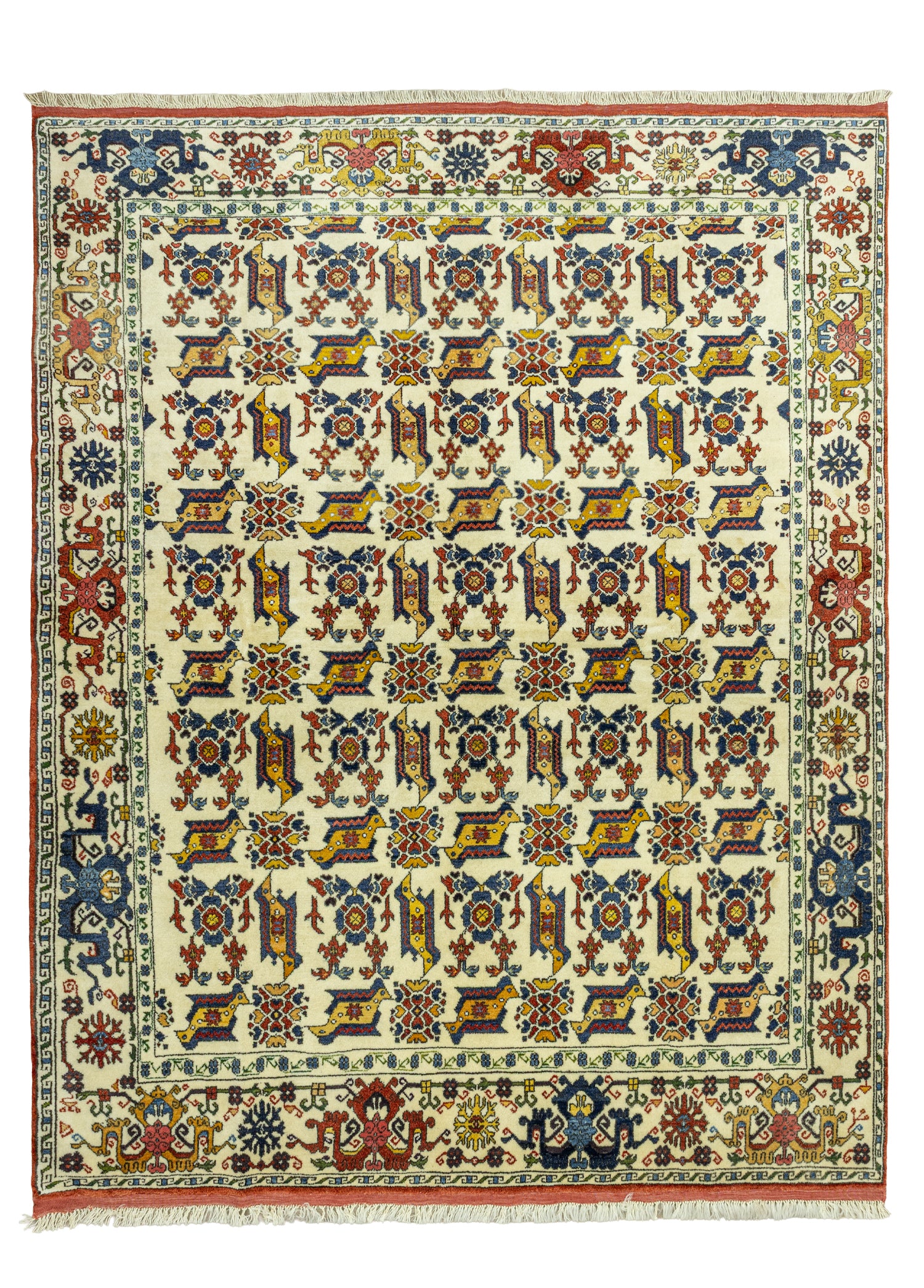 Hannes El Dokuma Yün Halı 209x268 cm