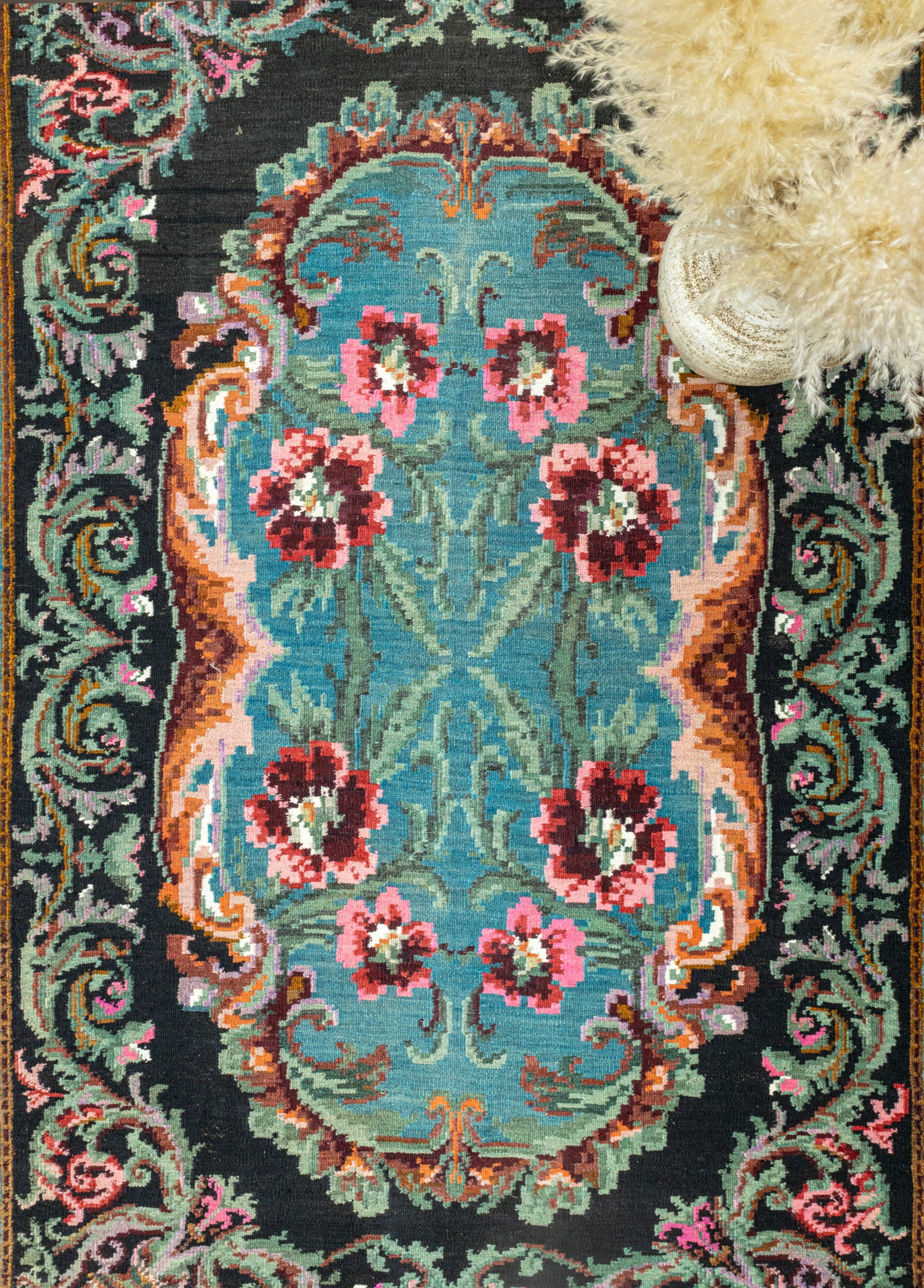 Saner El Dokuma Karabağ Kilim 194x257 cm
