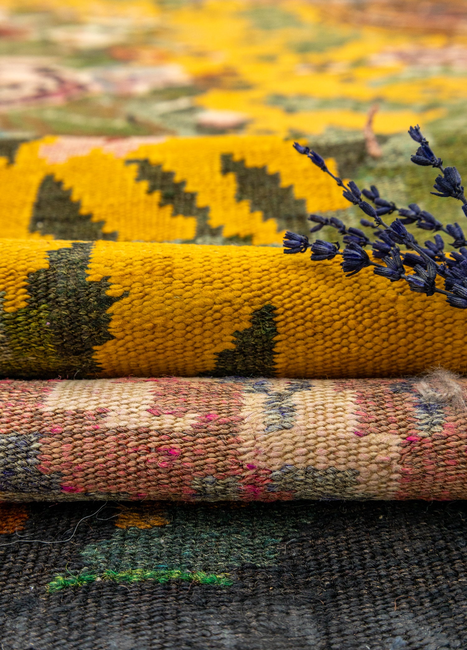 Sara Geleneksel Karabağ Kilim 233x356 cm