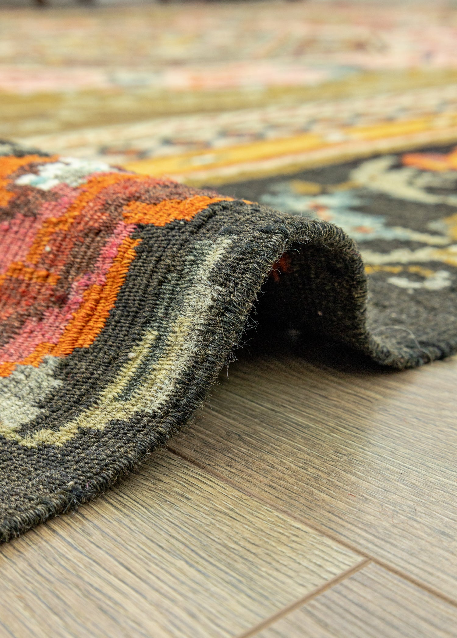 Liber Geometrik Tasarımlı Karabağ Kilim 233x355 cm