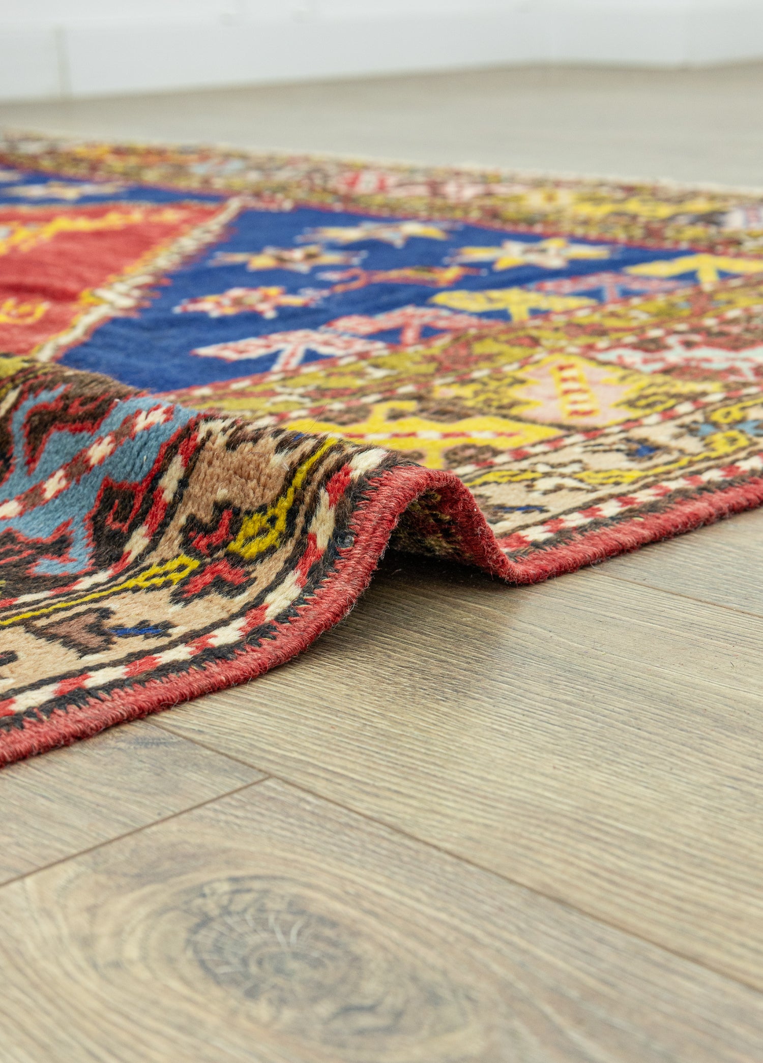 Timer Dekoratif El Dokuma Yün Halı 184x305 cm