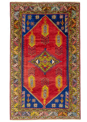 Timer Dekoratif El Dokuma Yün Halı 184x305 cm