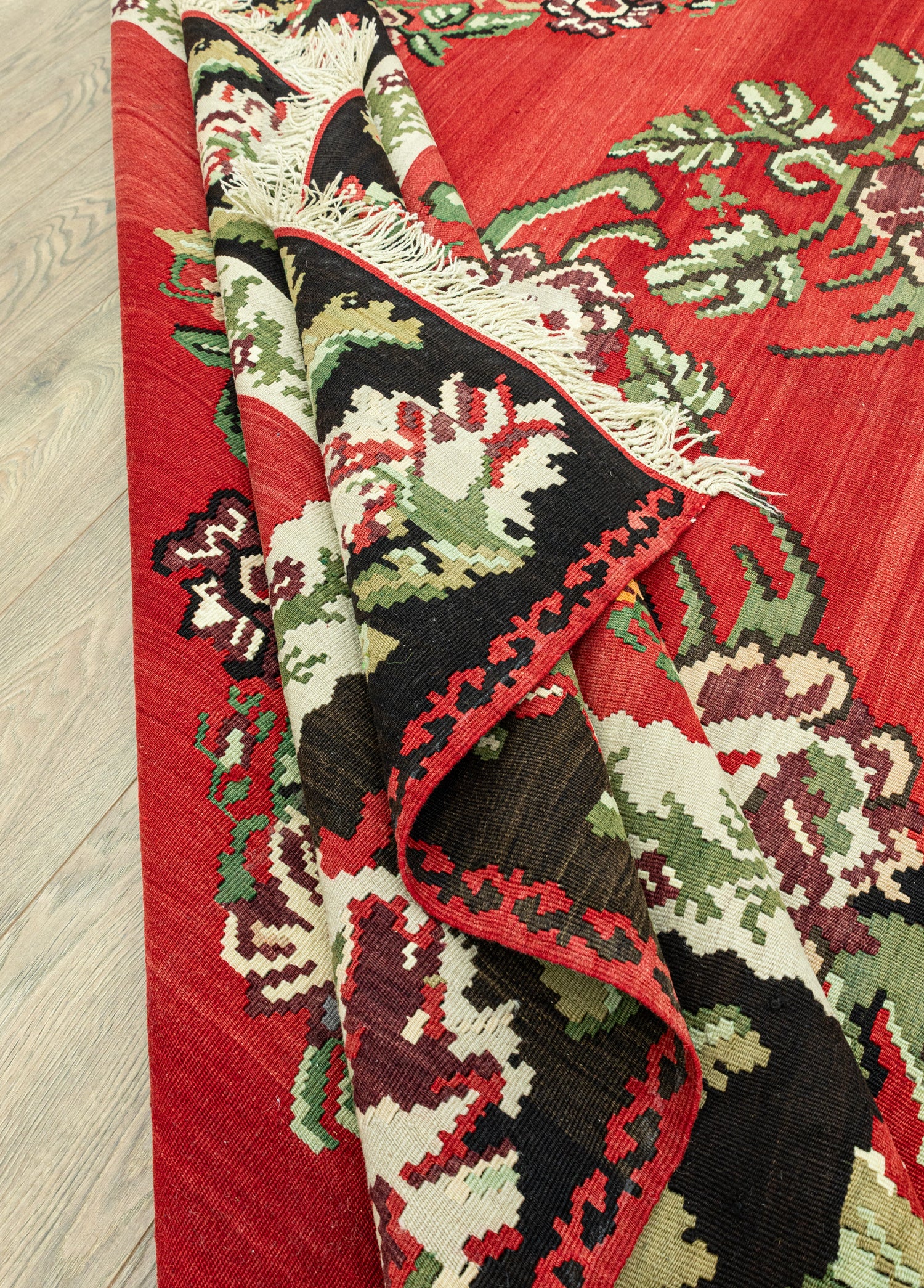 Zafir Dekoratif El Dokuma Karabağ Kilim 270x348 cm