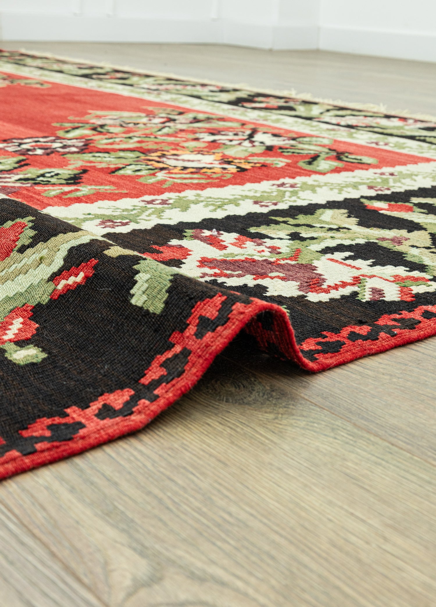 Zafir Dekoratif El Dokuma Karabağ Kilim 270x348 cm