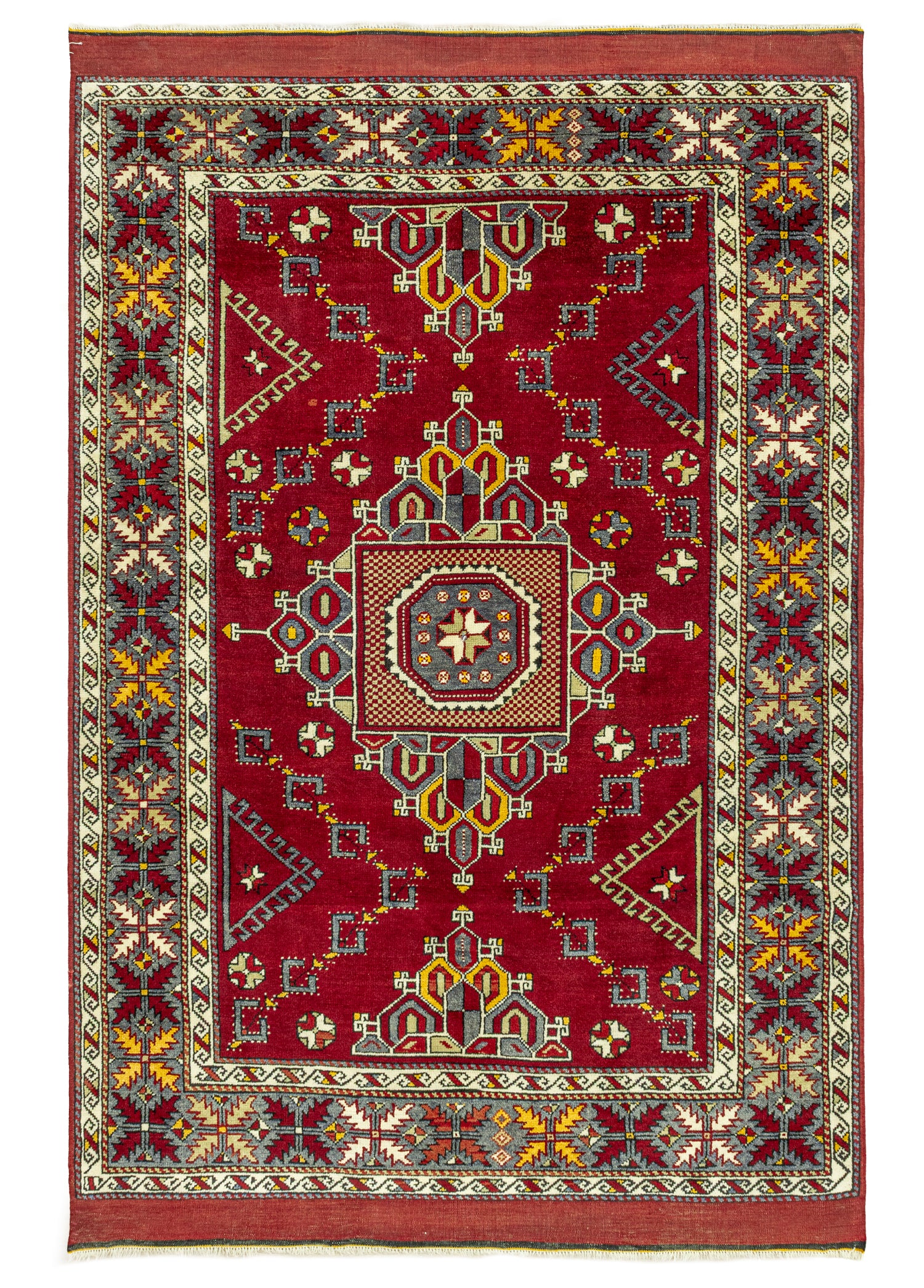 Darel Rustik Tasarımlı Köy Halısı 174x272 cm