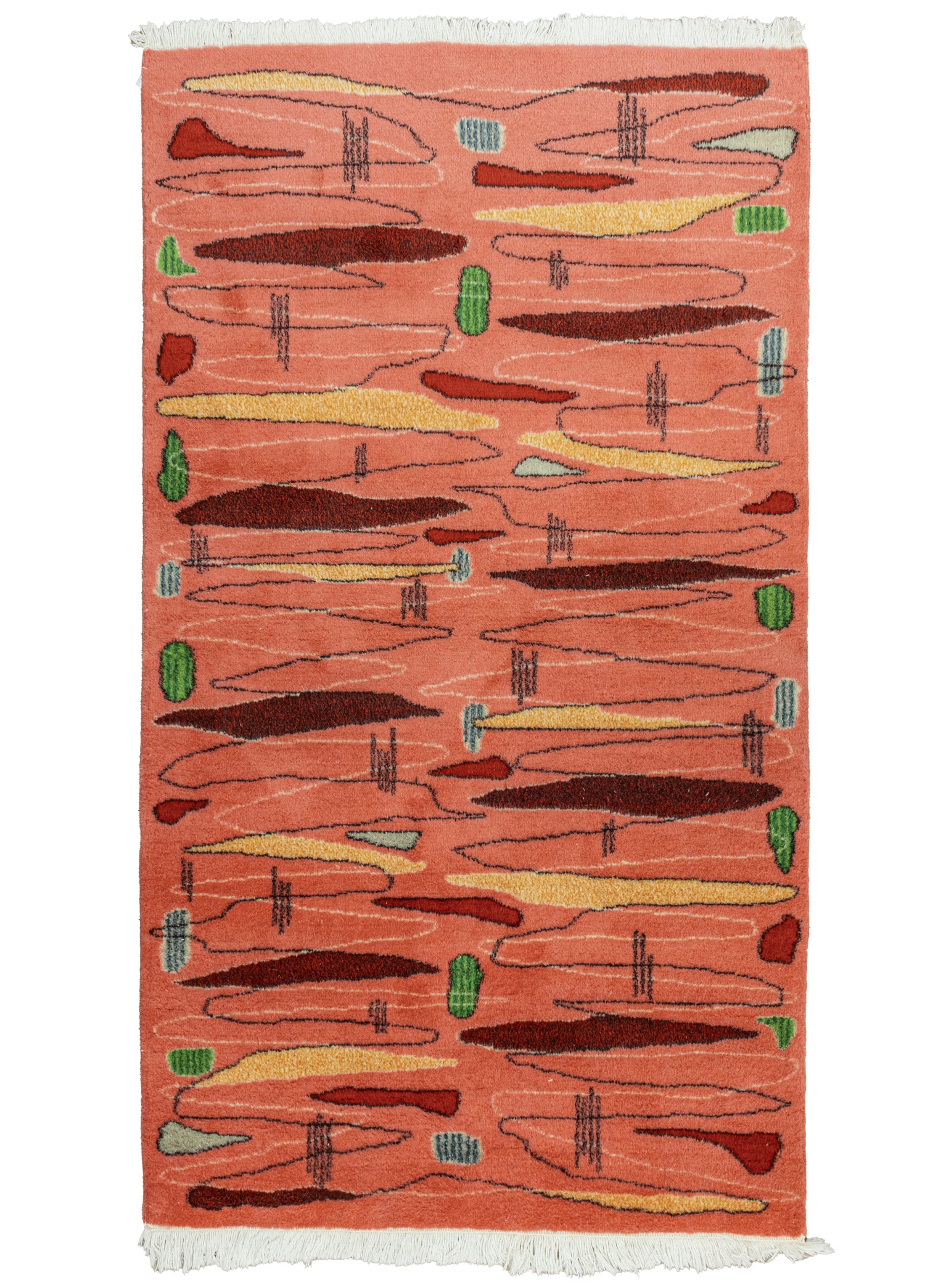 Zeki Müren Dekoratif El Dokuma Halı 116x208 cm