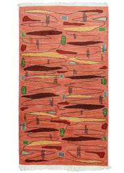 Zeki Müren Dekoratif El Dokuma Halı 116x208 cm
