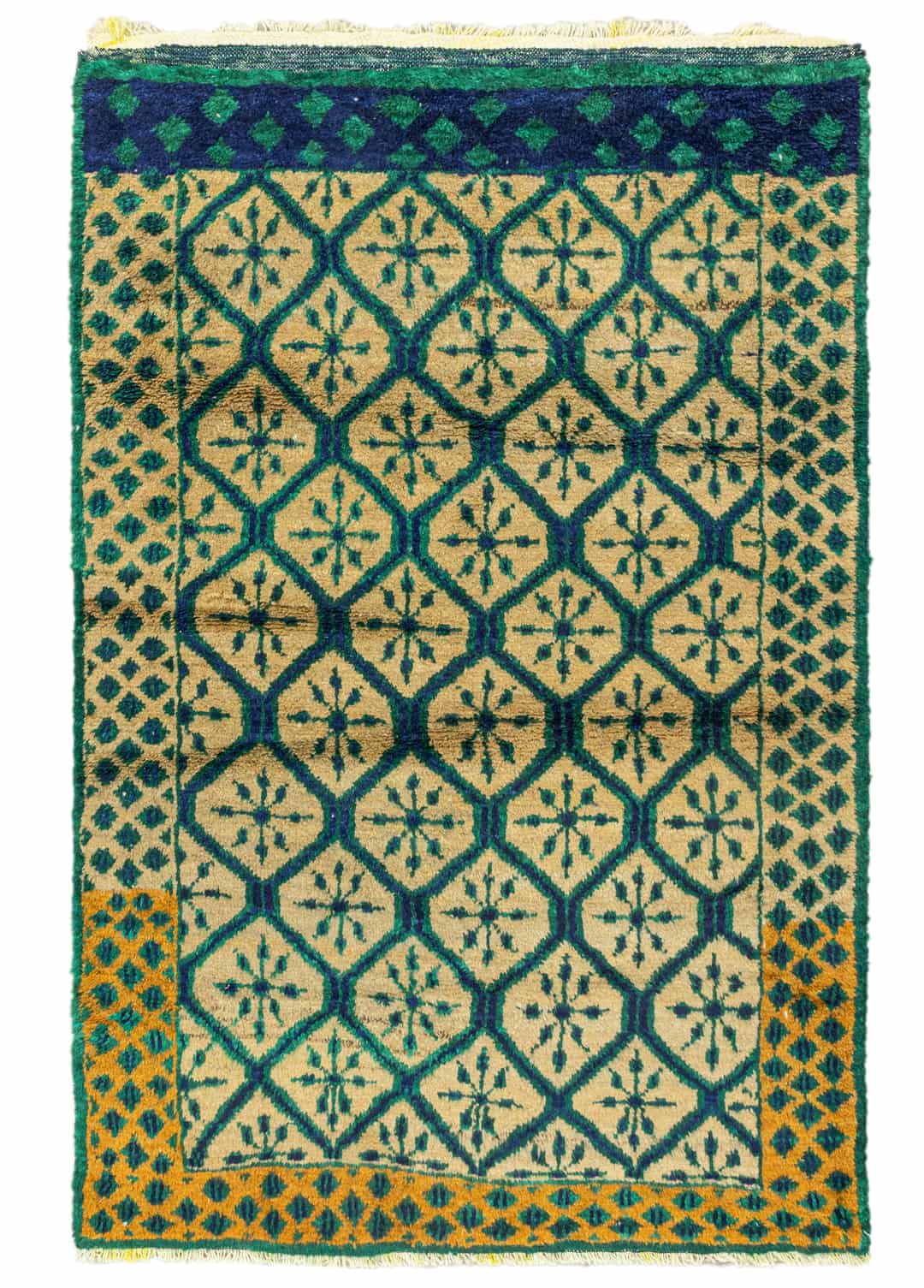 Razavi Geometrik Desenli Tülü Halı 120x178 cm