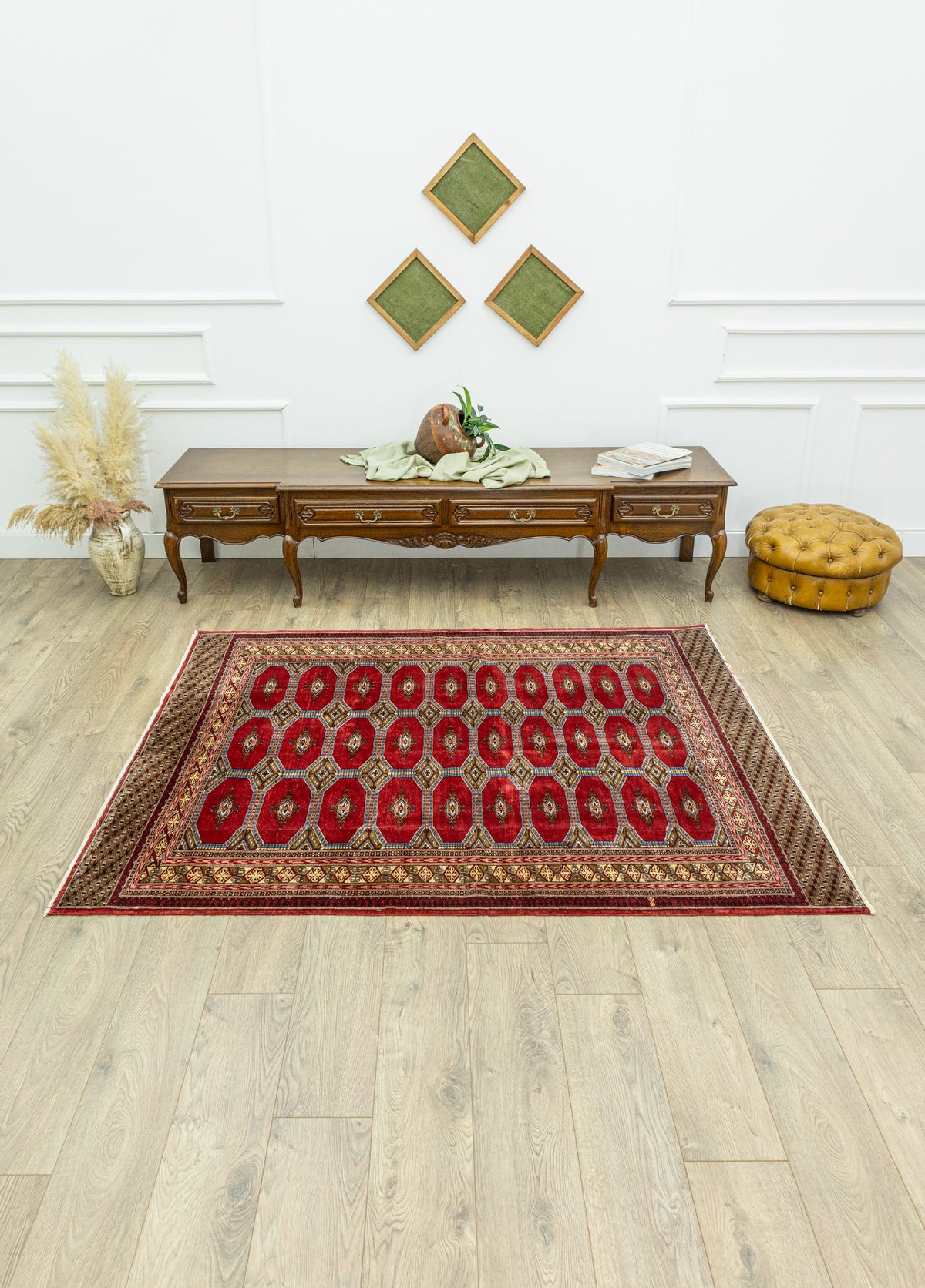 Astra El Dokuma Türkmen Halısı 156x198 cm