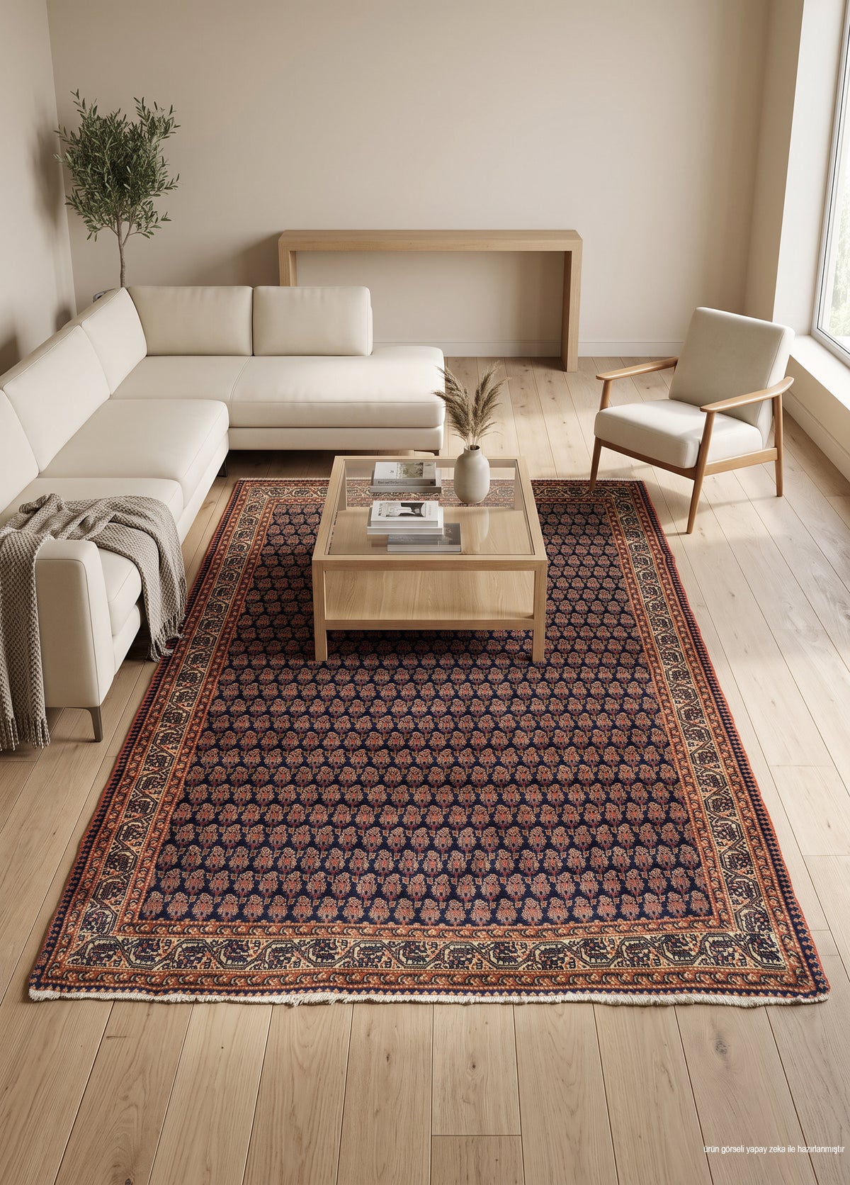 Ahlat Dekoratif İran Halısı 141x192 cm