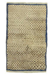 Gizel Dama Desenli Tülü Halı 136x227 cm