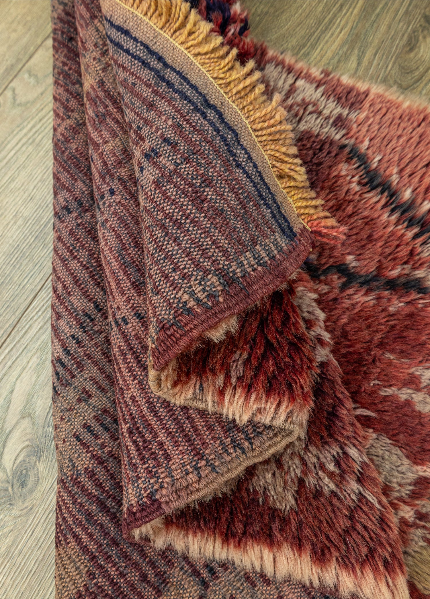 Vebra Etnik Tasarımlı Tülü Halı 72x154 cm