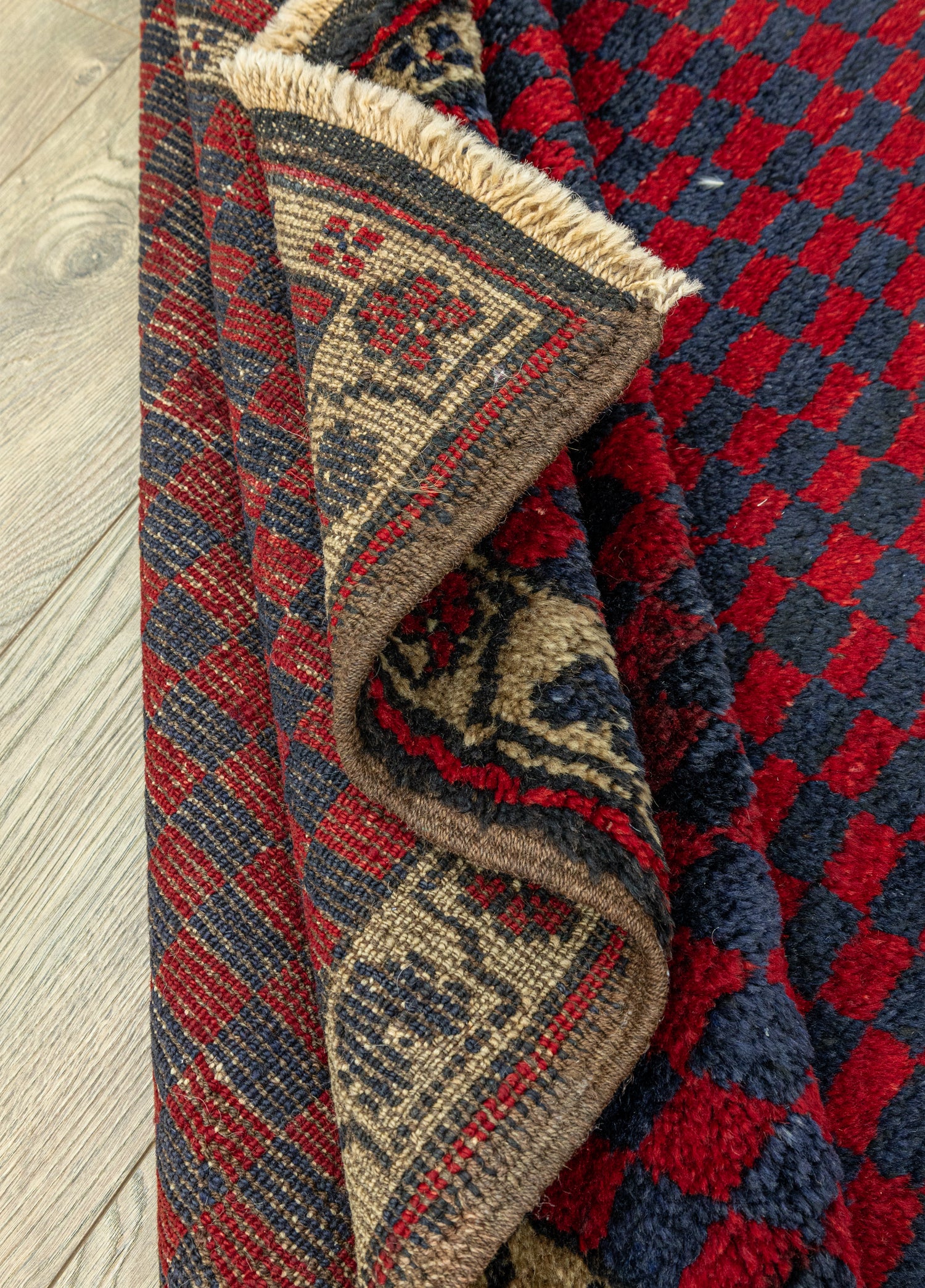 Karsu Damalı El Dokuma Tülü Halı 110x198 cm