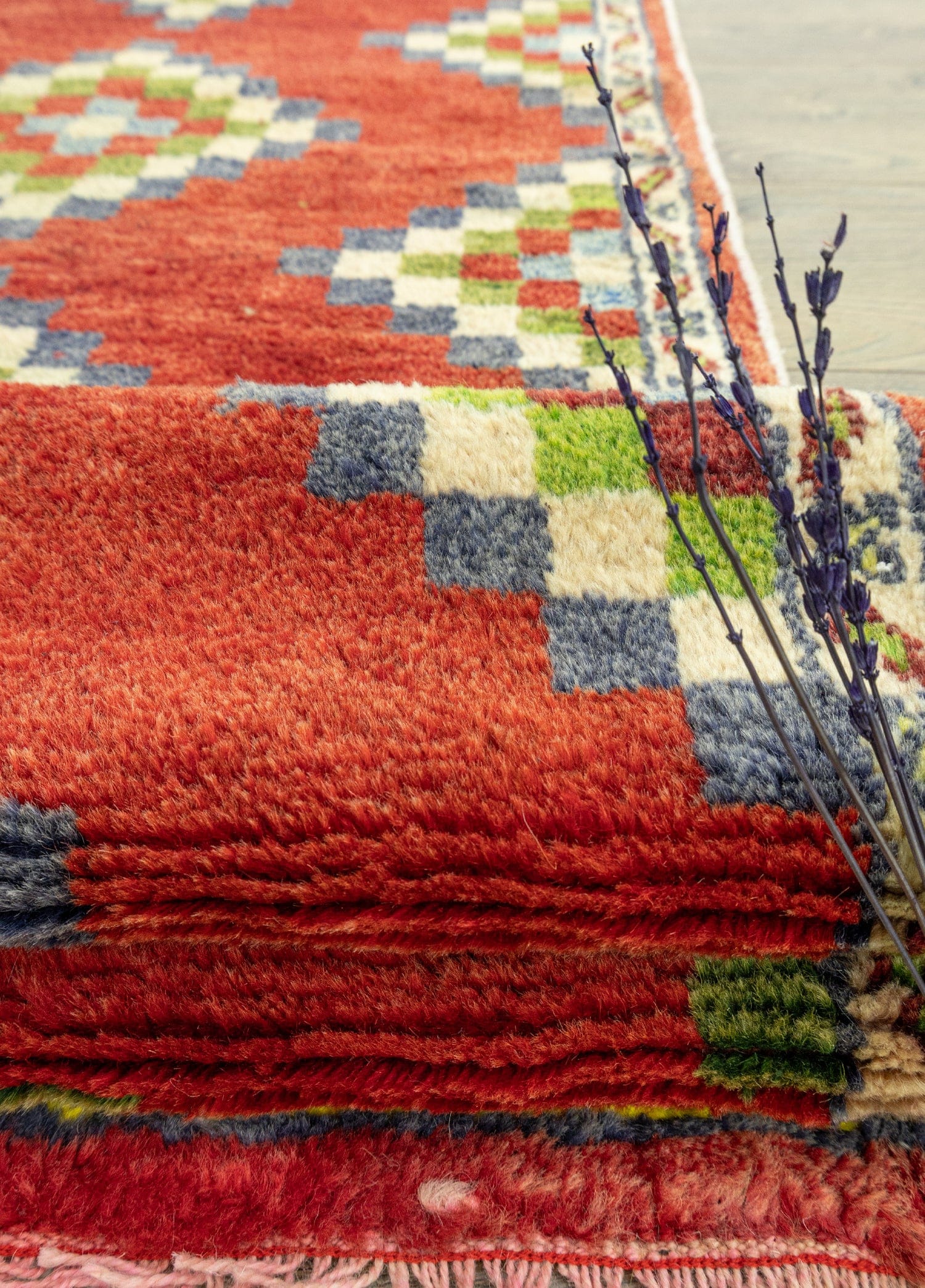 Prunus Geometrik Tasarımlı Halı Yolluk 76x218 cm