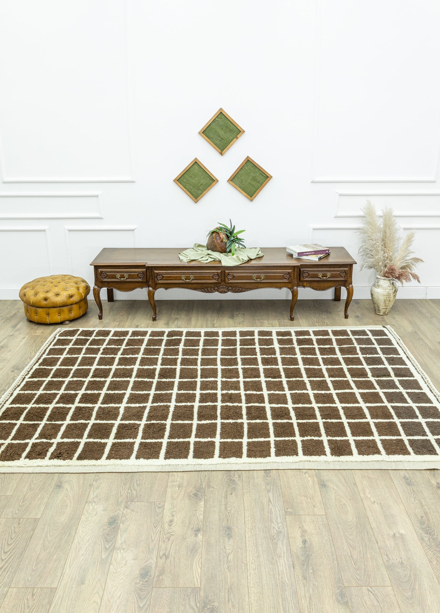 Vanya Geometrik Tasarımlı Yün Halı 190x287 cm