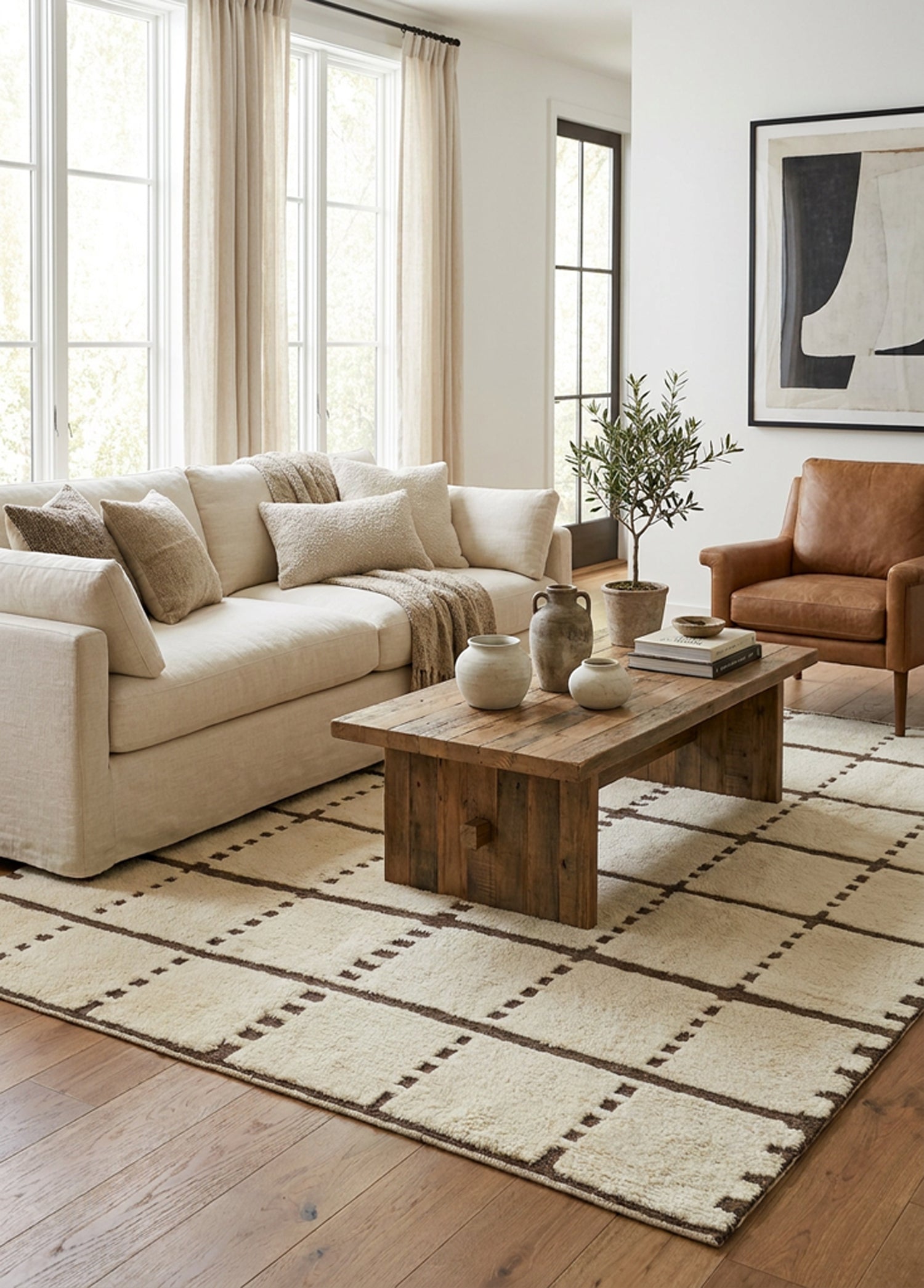 Sistan Modern El Dokuma Halı 260x307 cm