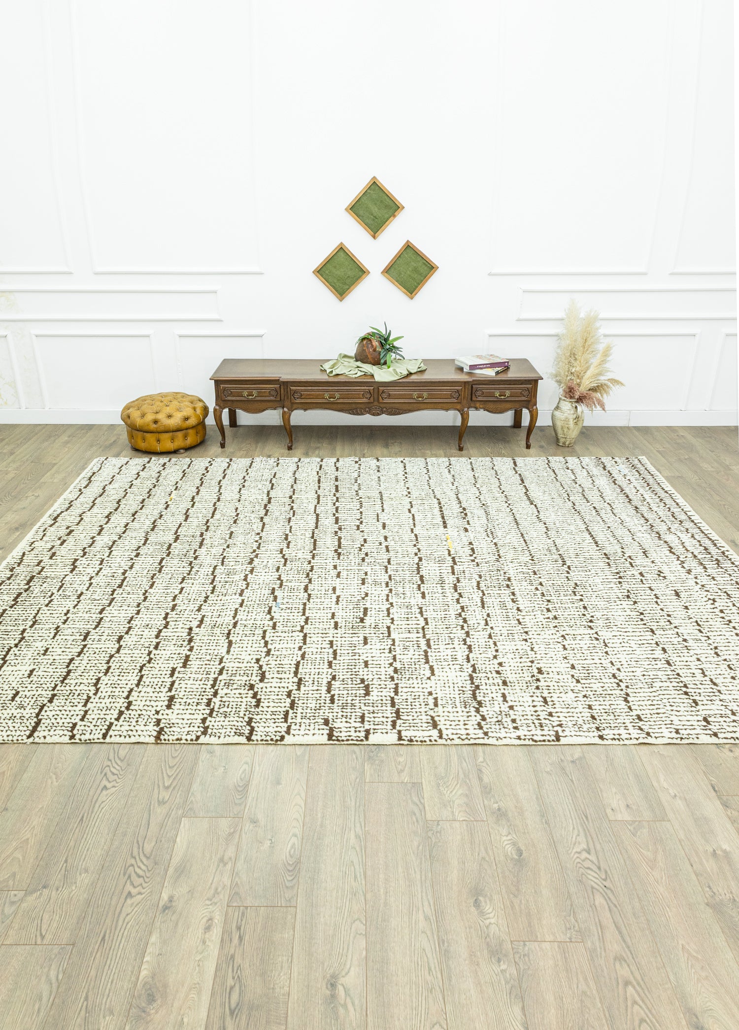 Lynor Çizgi Tasarımlı El Dokuma Halı 273x378 cm