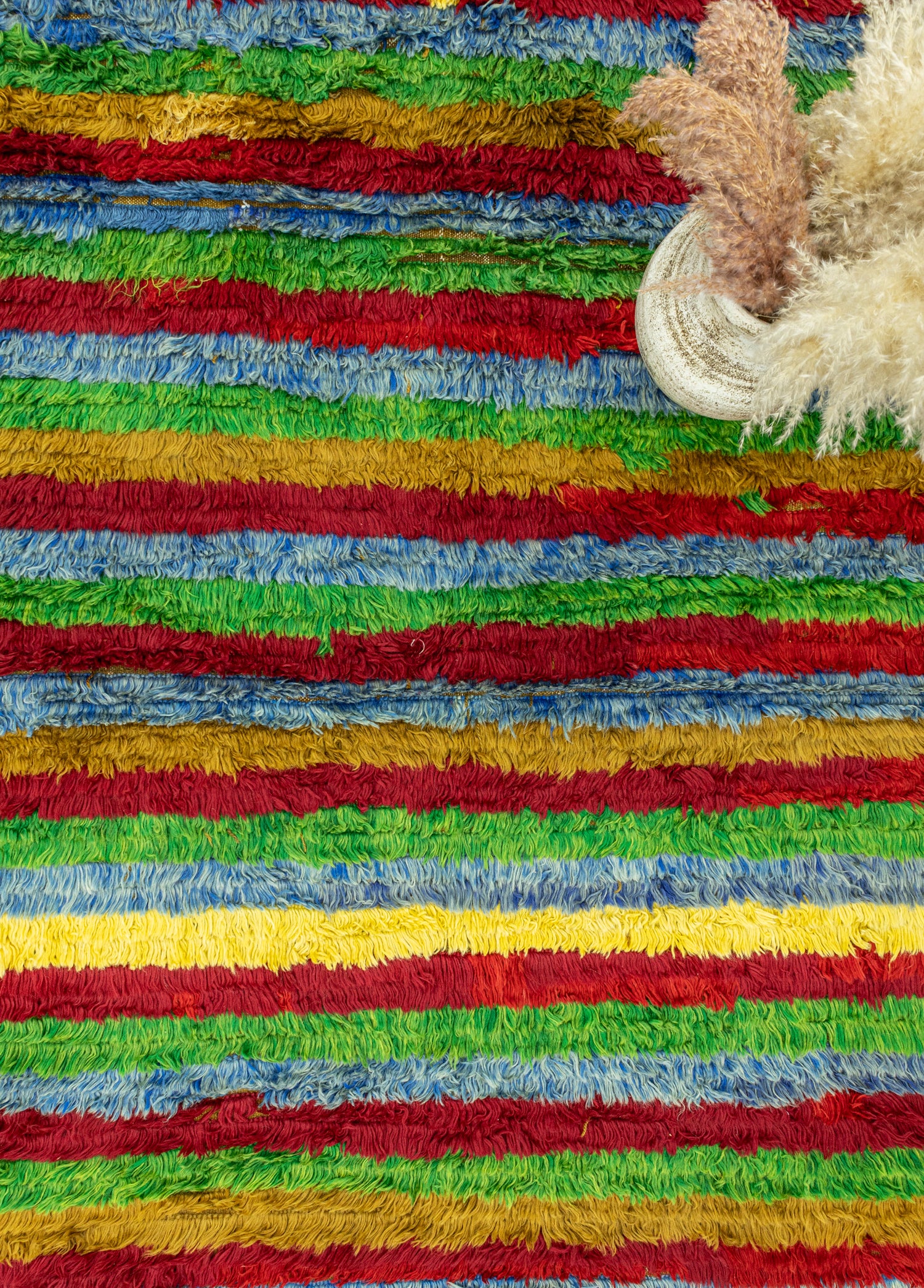 Neyra Renkli El Dokuma Tülü Halı 188x217 cm