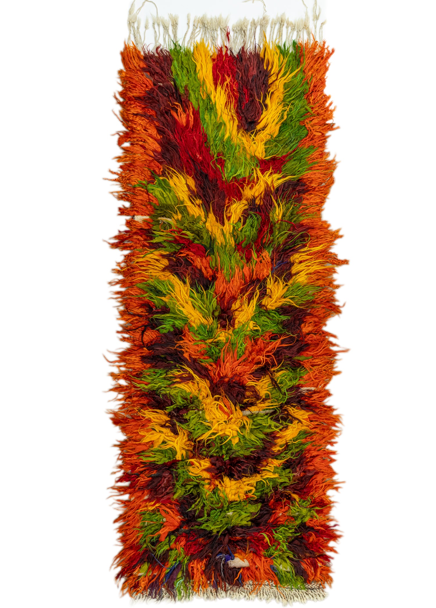 Beau Filikli El Dokuma Tülü Halı 89x251 cm