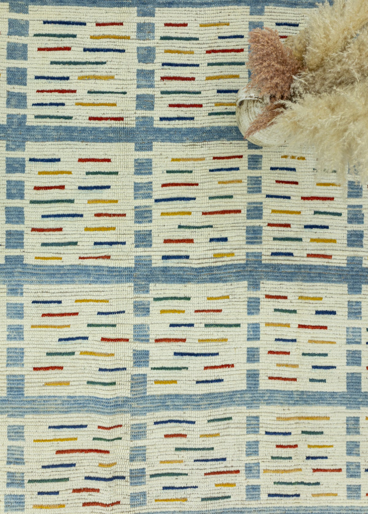 Madel Dekoratif Renkli El Dokuma Halı 246x286 cm