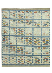 Madel Dekoratif Renkli El Dokuma Halı 246x286 cm