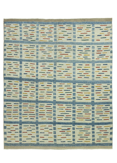 Madel Dekoratif Renkli El Dokuma Halı 246x286 cm