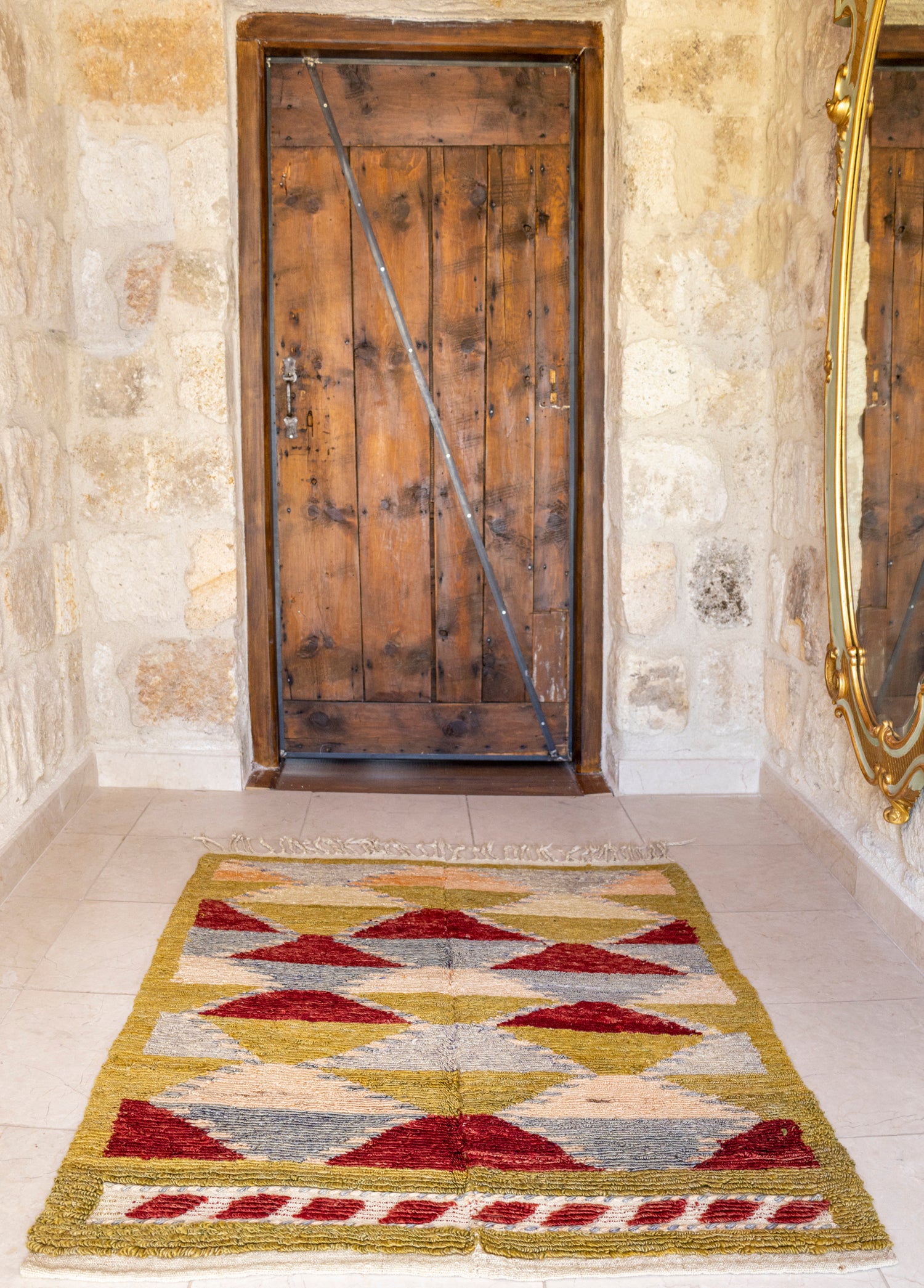 Artest Vintage Geometric Carpet 105x135 cm