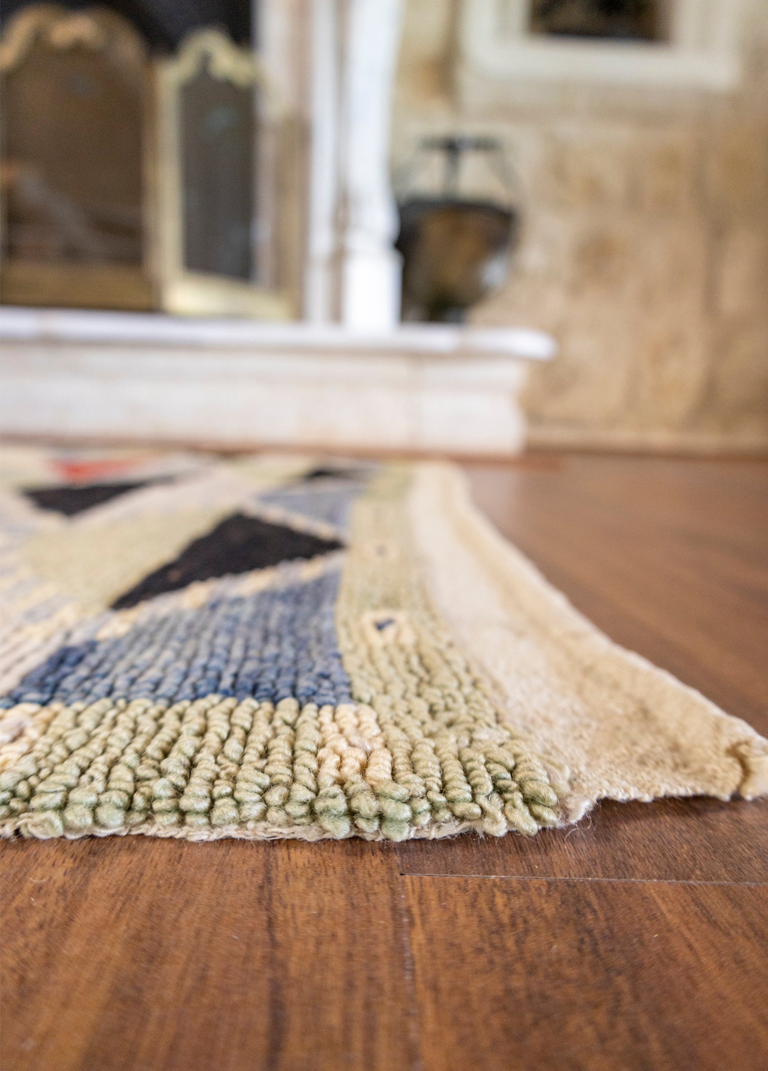 Abigail Vintage Geometric Carpet 111x140 cm