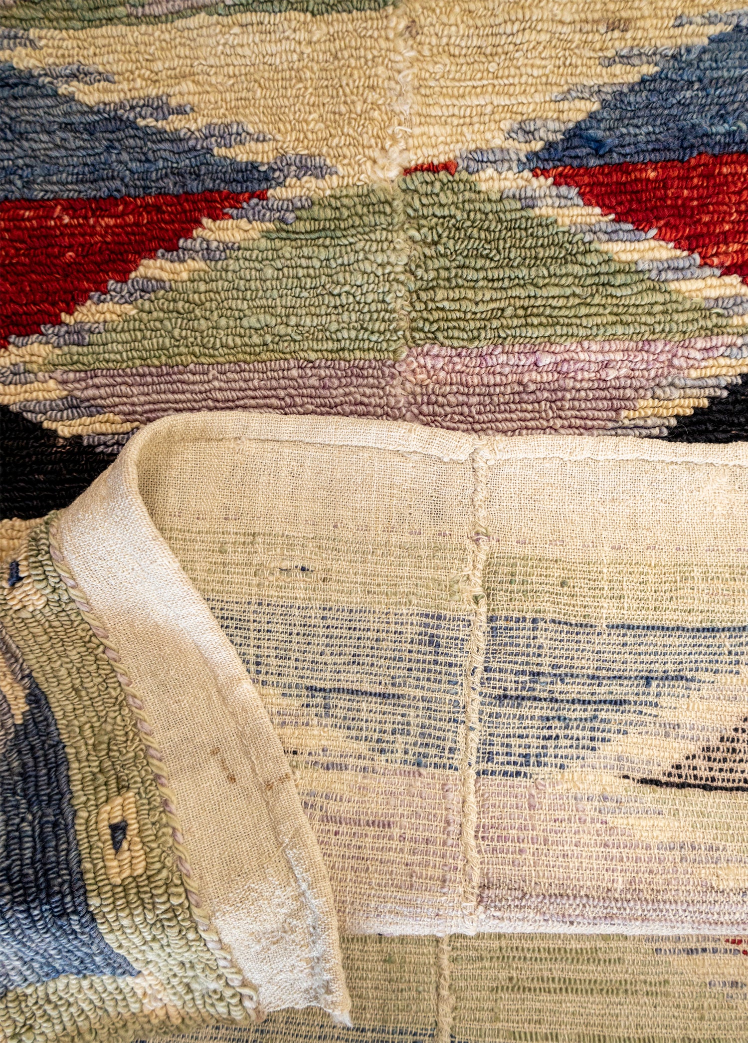 Abigail Vintage Geometric Carpet 111x140 cm