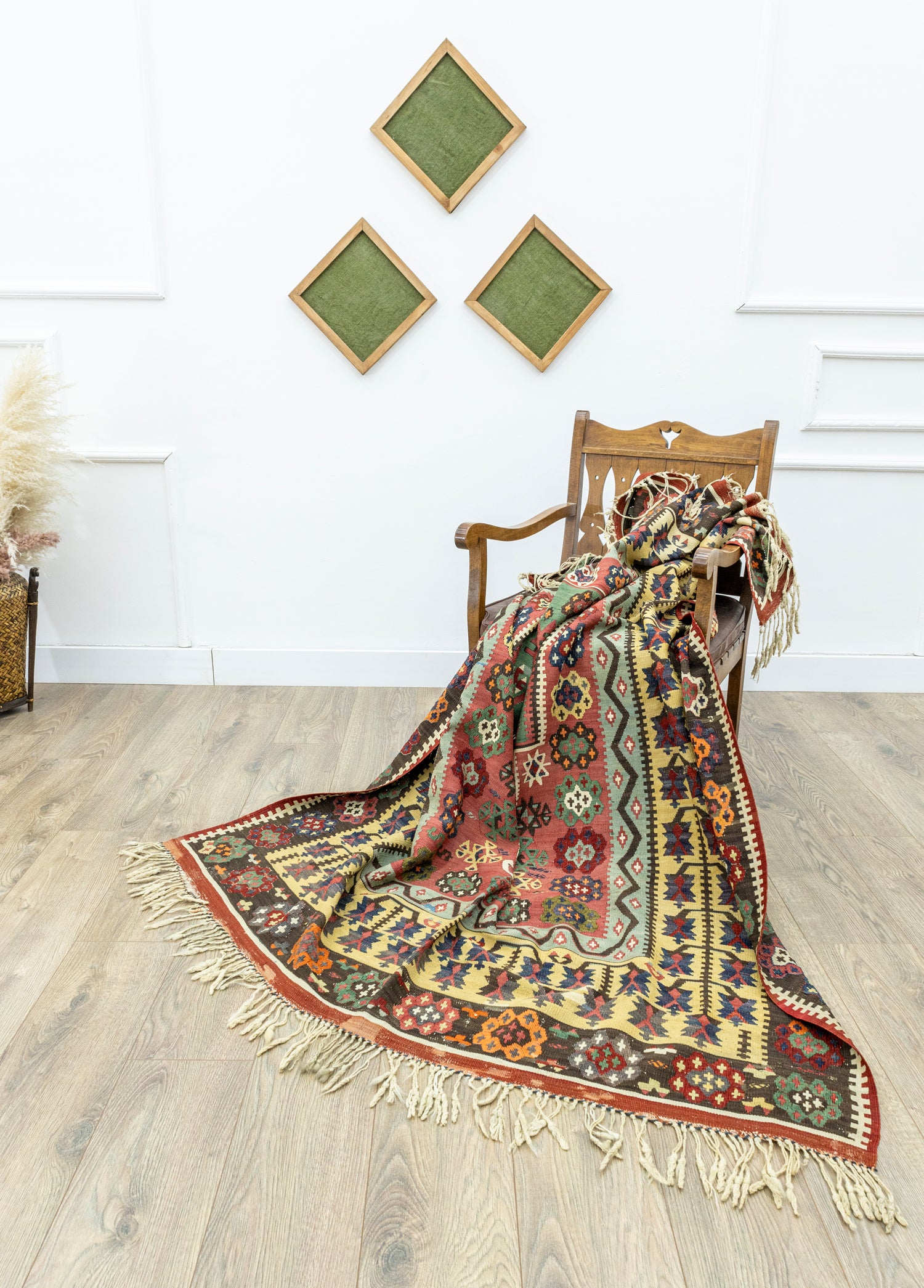 Erzurum, El Dokuma Antika Yün Kilim