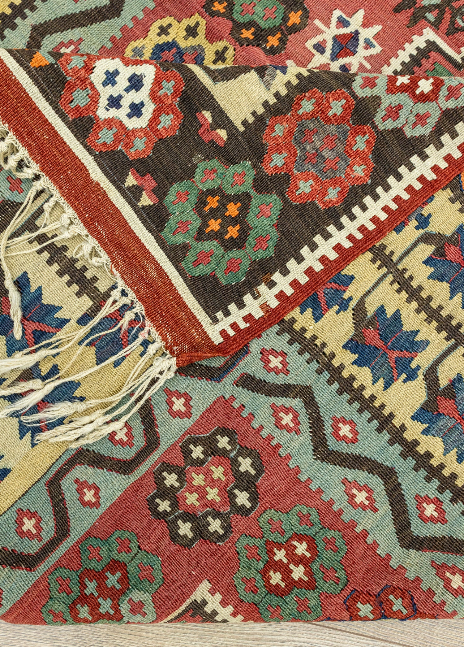 Erzurum, El Dokuma Antika Yün Kilim