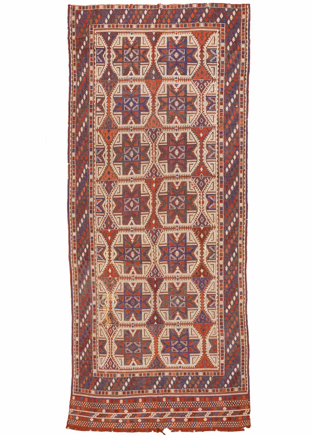 Konya, El Dokuma Cicim Antika Kilim 